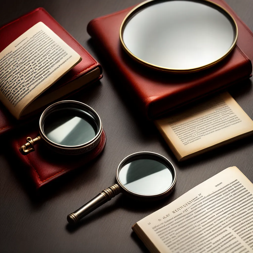 lupa vintage livro couro misterio