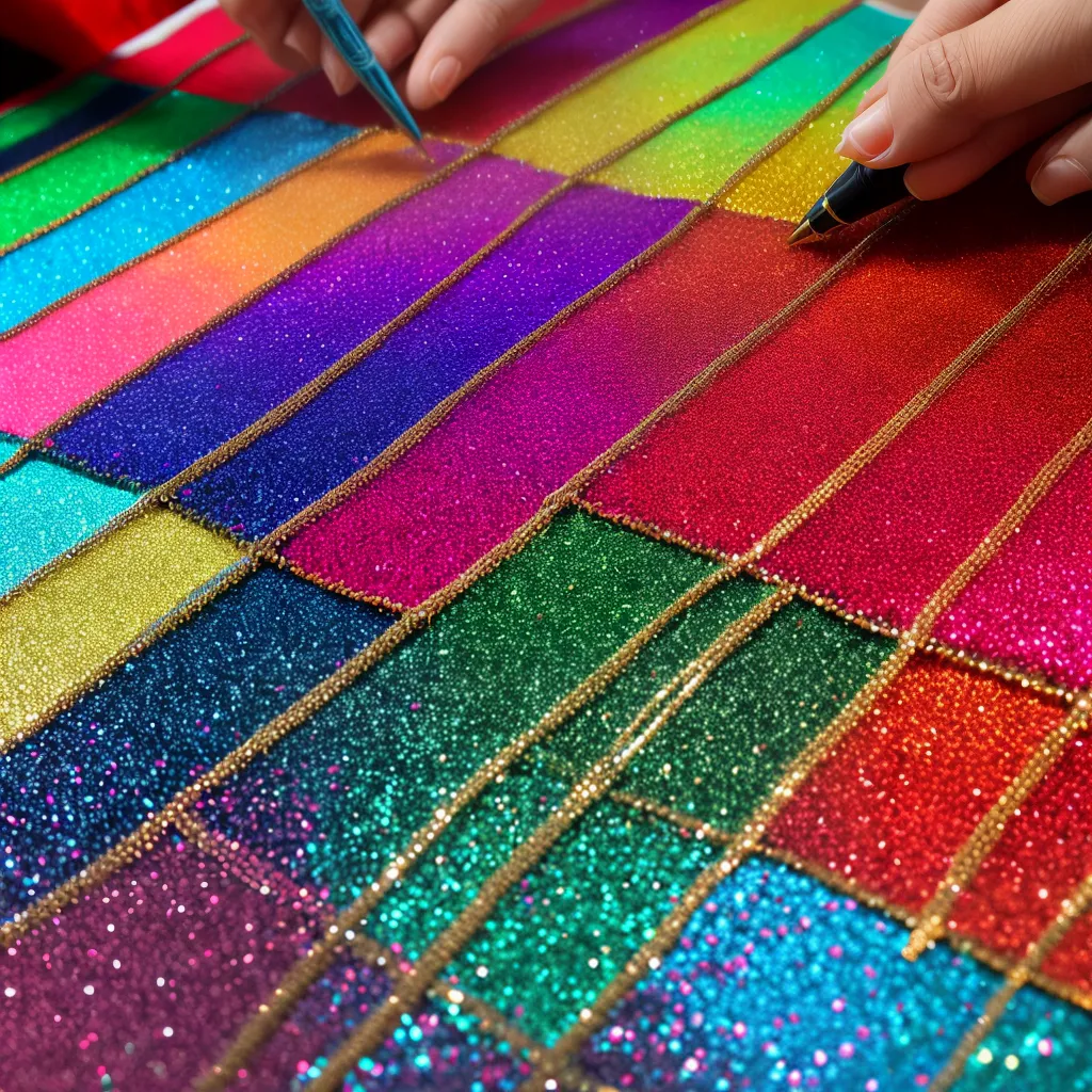 sequins coloridos arte detalhe sequins coloridos arte detalhe