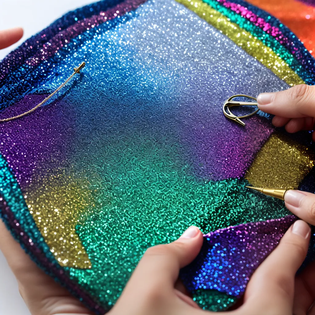 costura sequins maos artesanato costura sequins maos artesanato