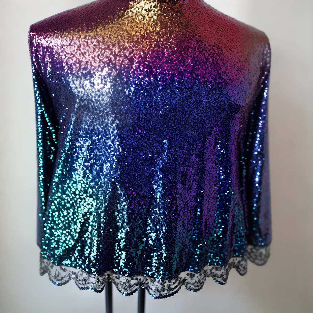 moda brilhante sequin design roupas
