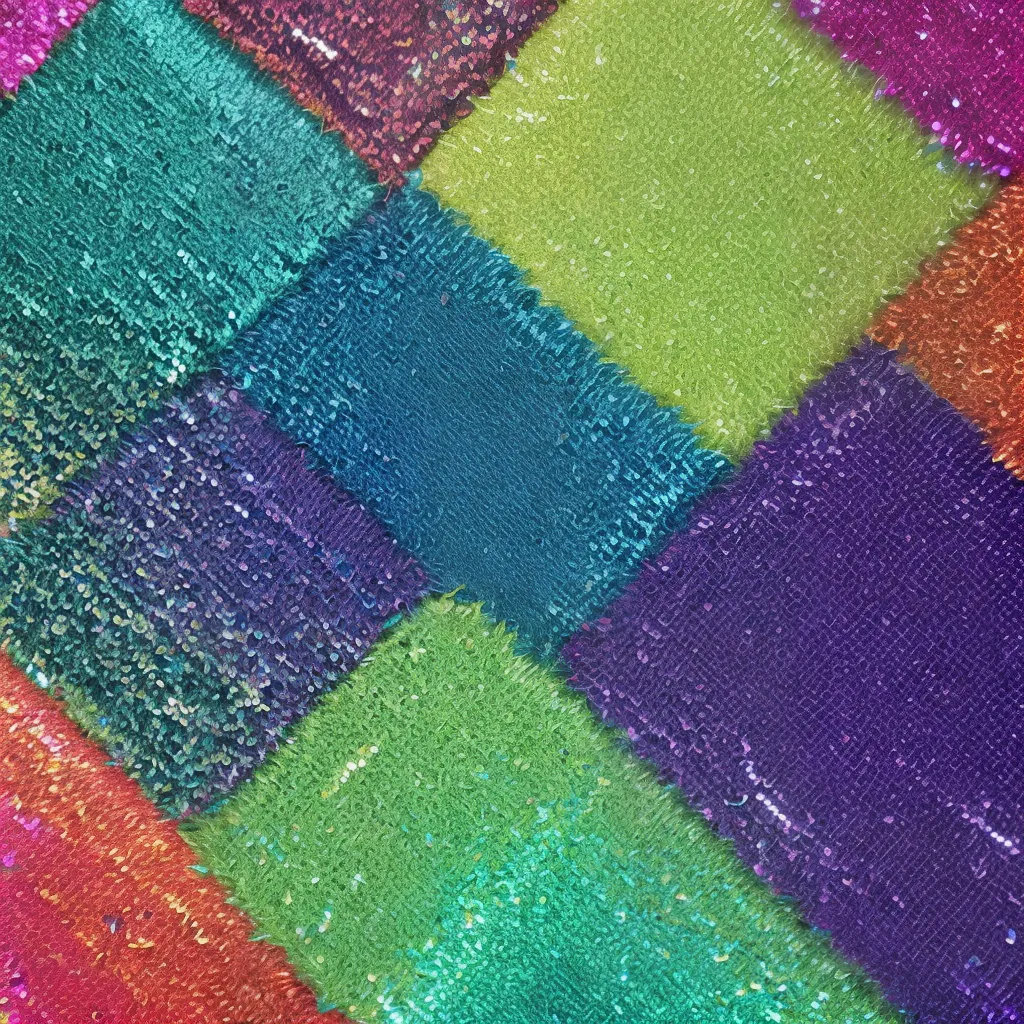 tecido brilhante sequins artesanato 3