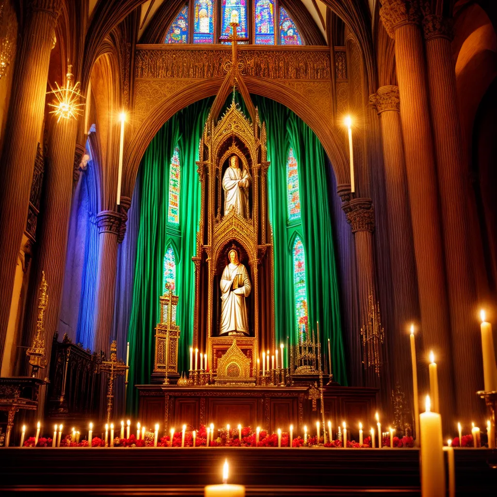 altar igreja icones arte sagrada