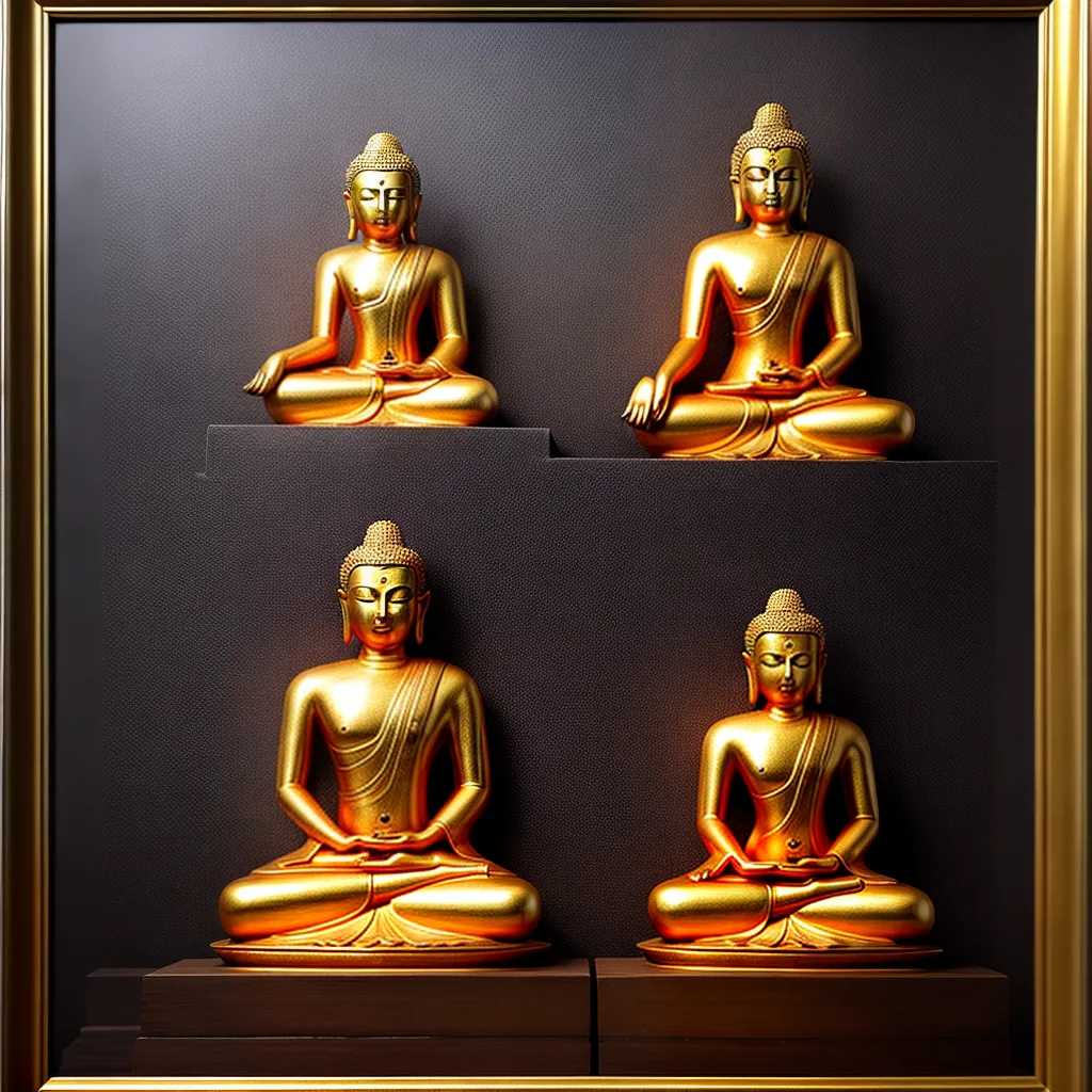 buda estatua ouro espiritualidade budismo buda estatua ouro espiritualidade budismo