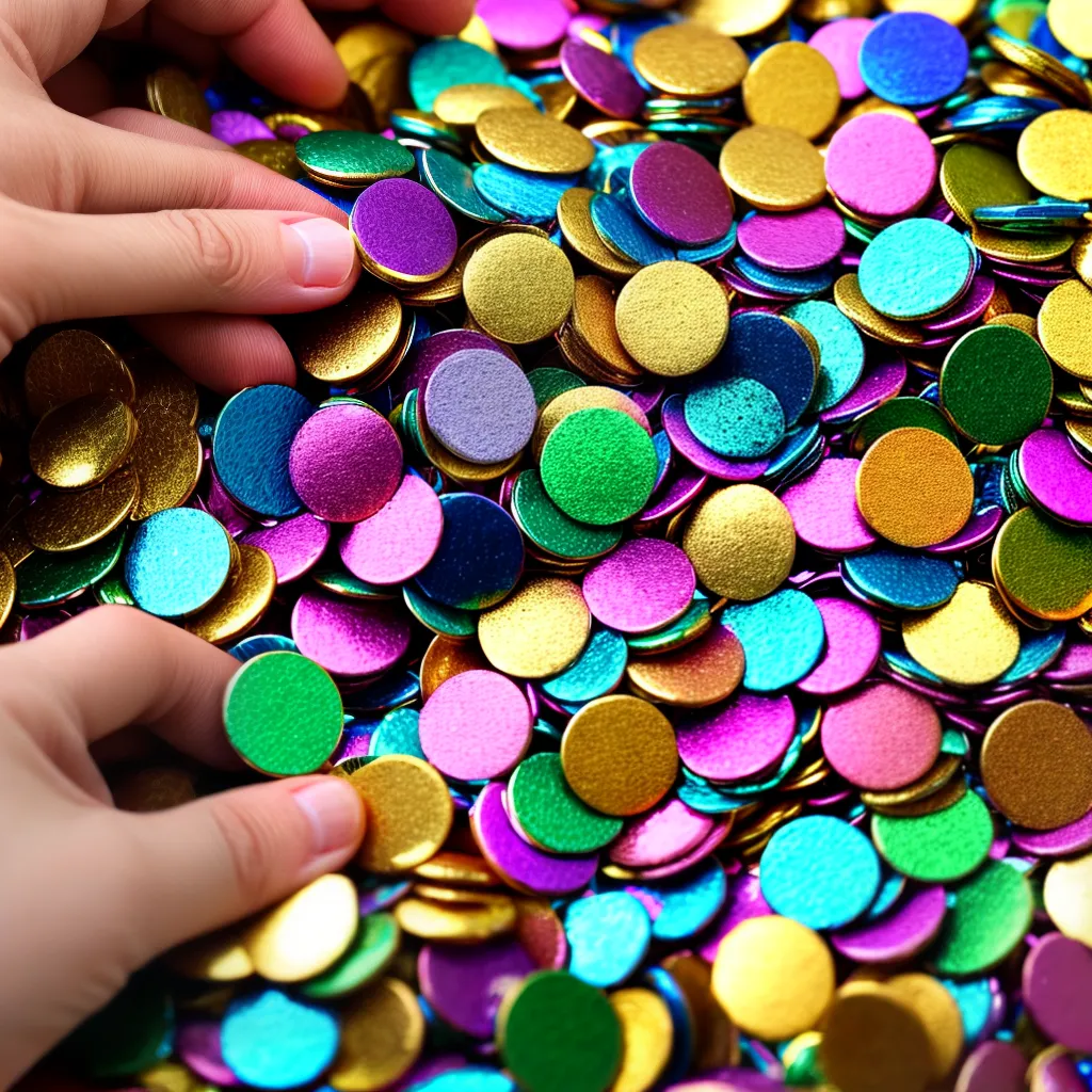 mao sequins precisao cuidado