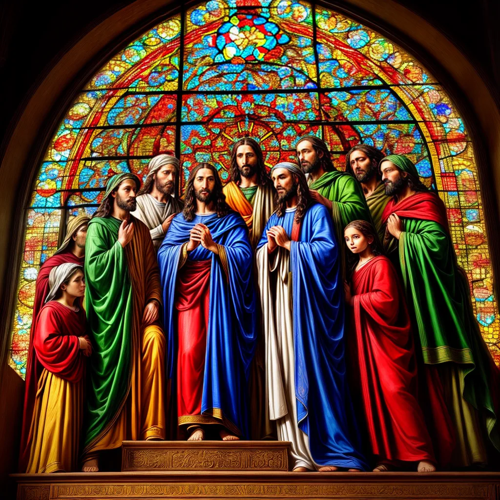 vitral jesus discipulos arte crista vitral jesus discipulos arte crista