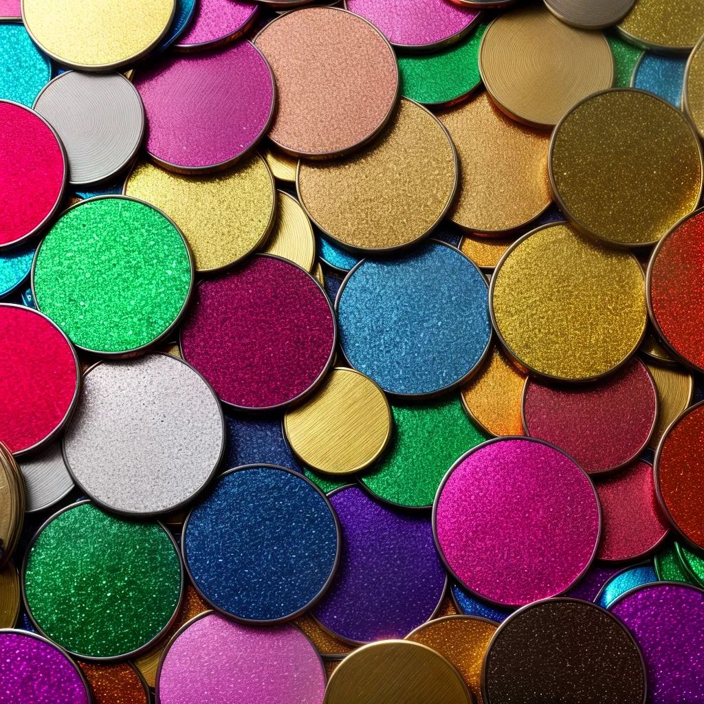 sequins coloridos variedade criativa