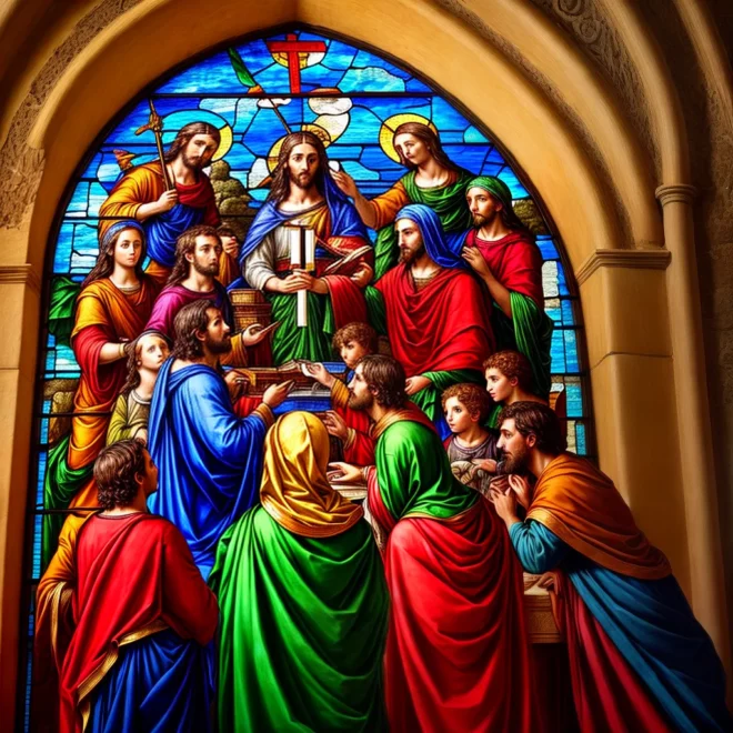 vitral cristianismo historia mosaico vitral cristianismo historia mosaico