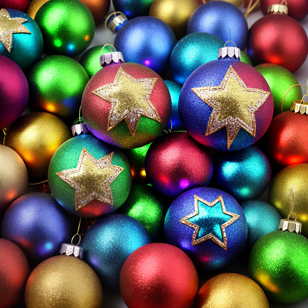 enfeite natal estrela sequins brilho