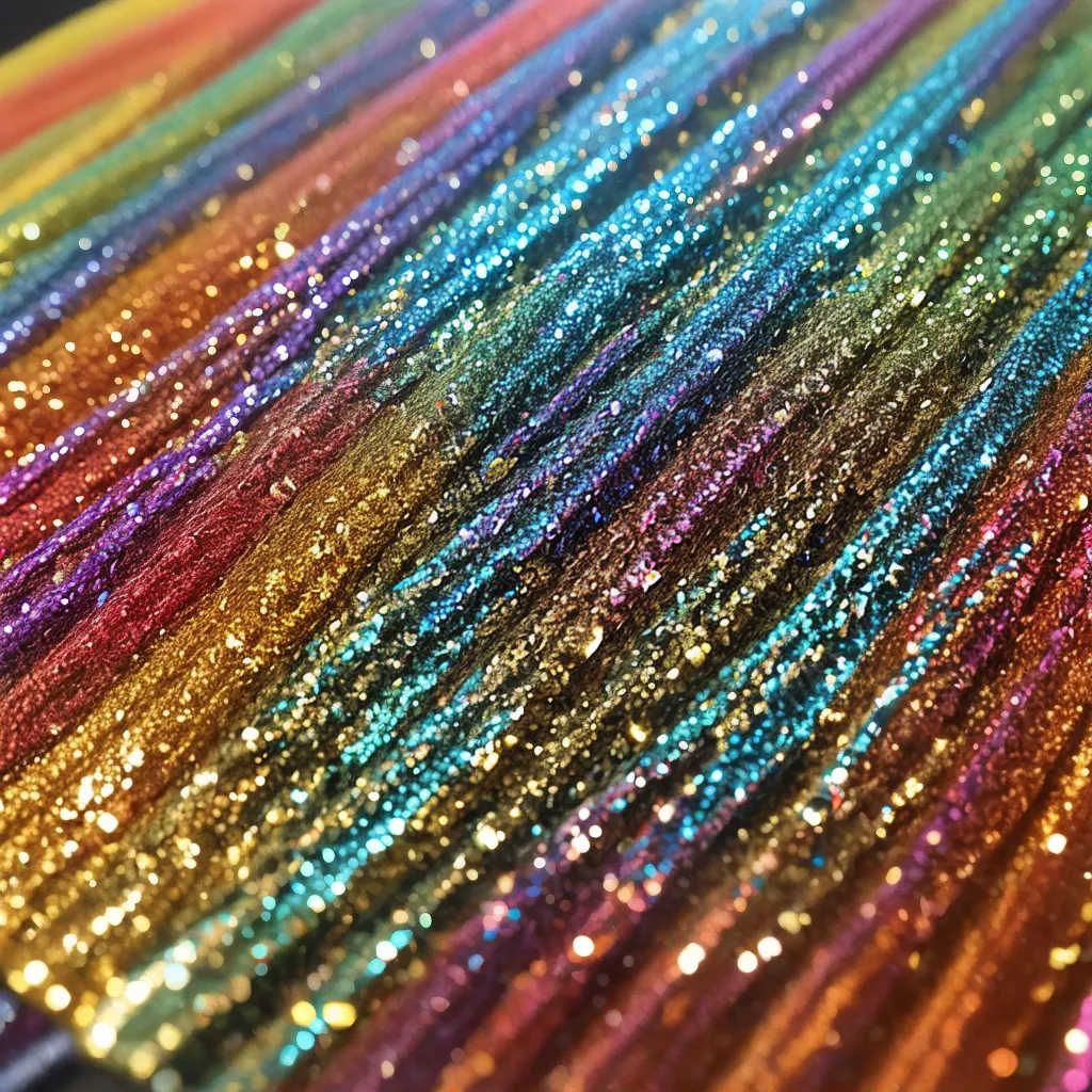 artesanato colorido sequins brilho