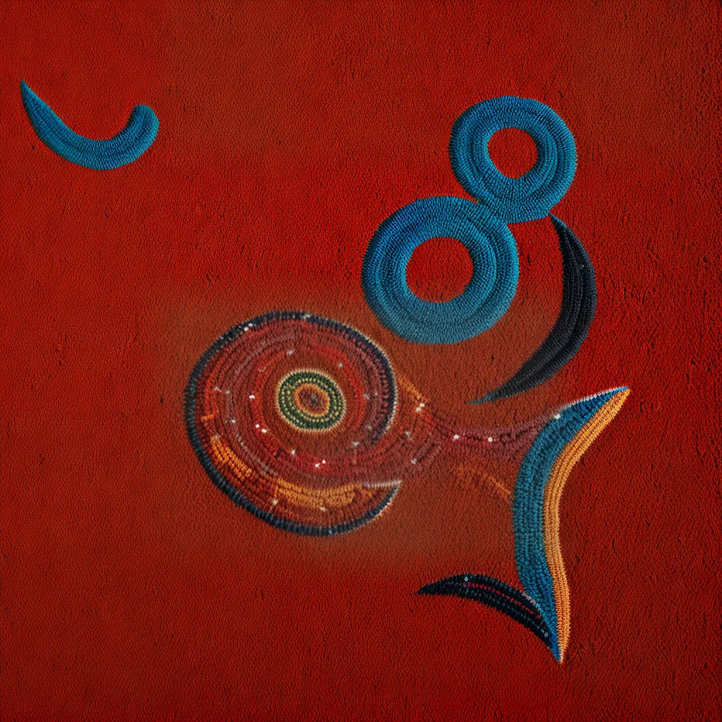 boomerang pintado areia deserto aborigine boomerang pintado areia deserto aborigine