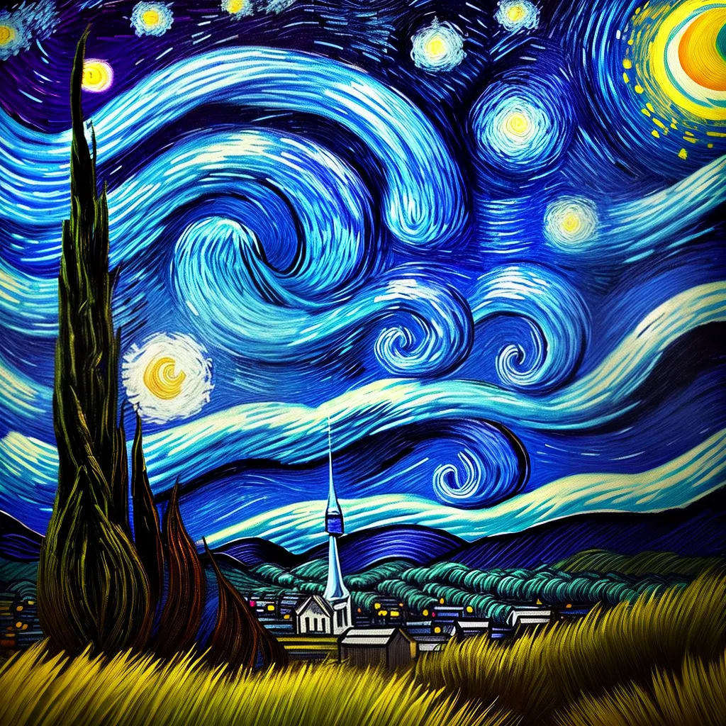 papel de parede estrelada van gogh 3 papel de parede estrelada van gogh 3