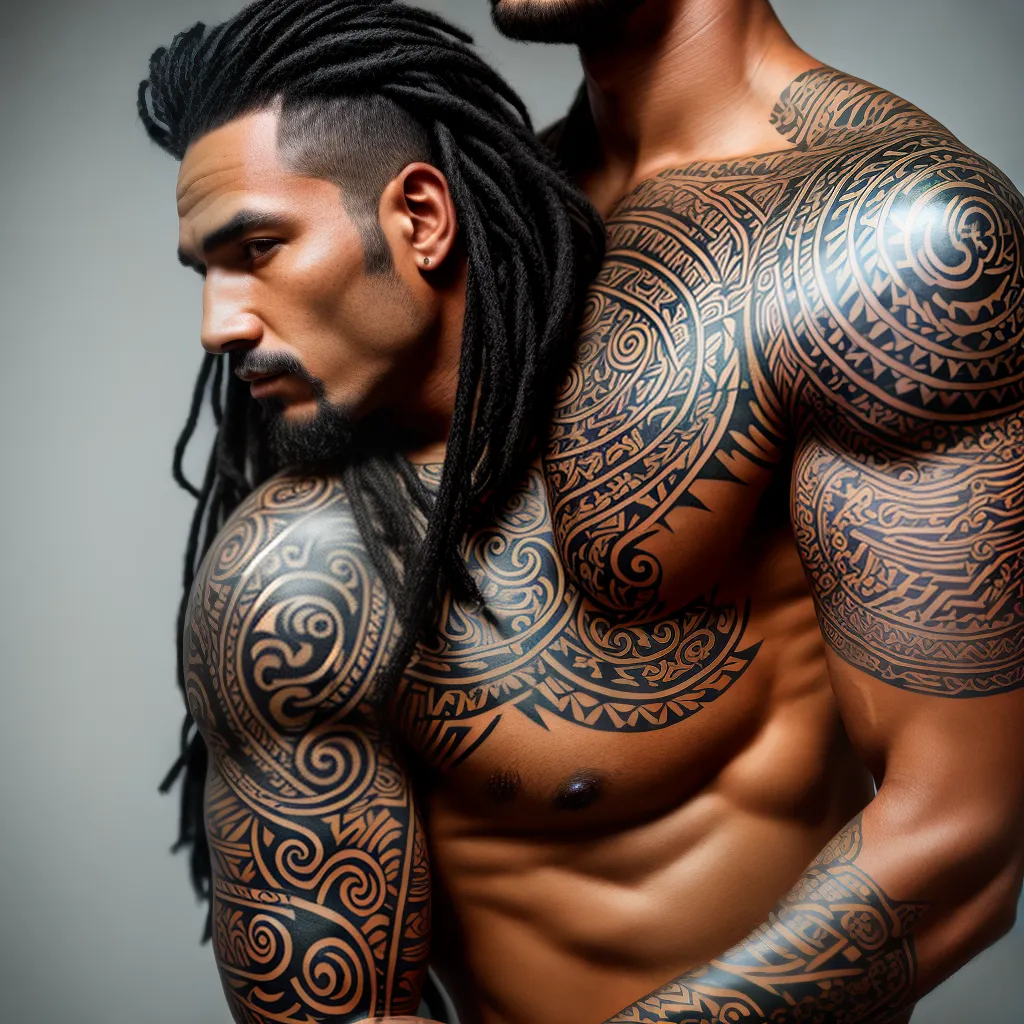 tatuador maori arte facial cultura tatuador maori arte facial cultura