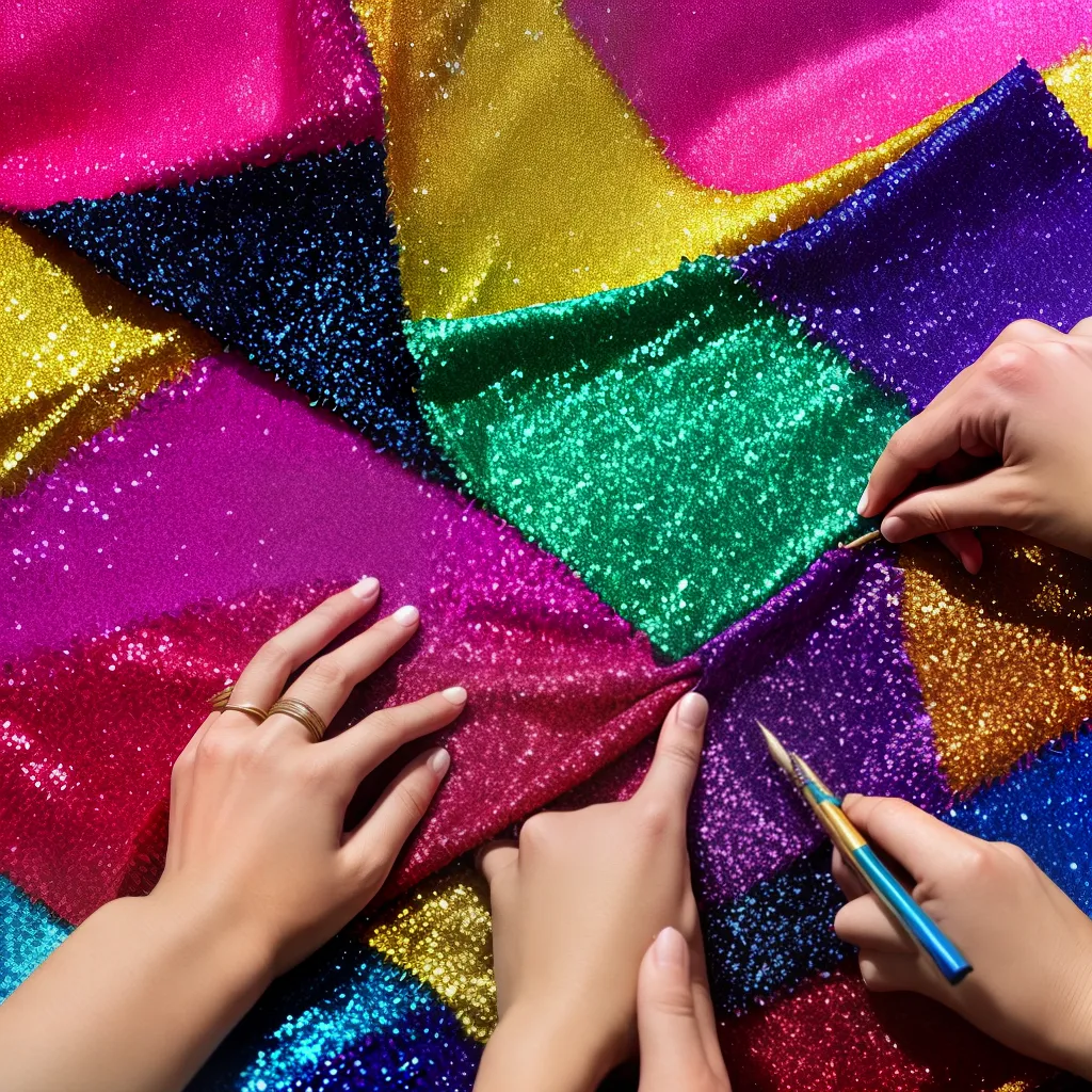 maos sequins arte colorida 1 maos sequins arte colorida 1