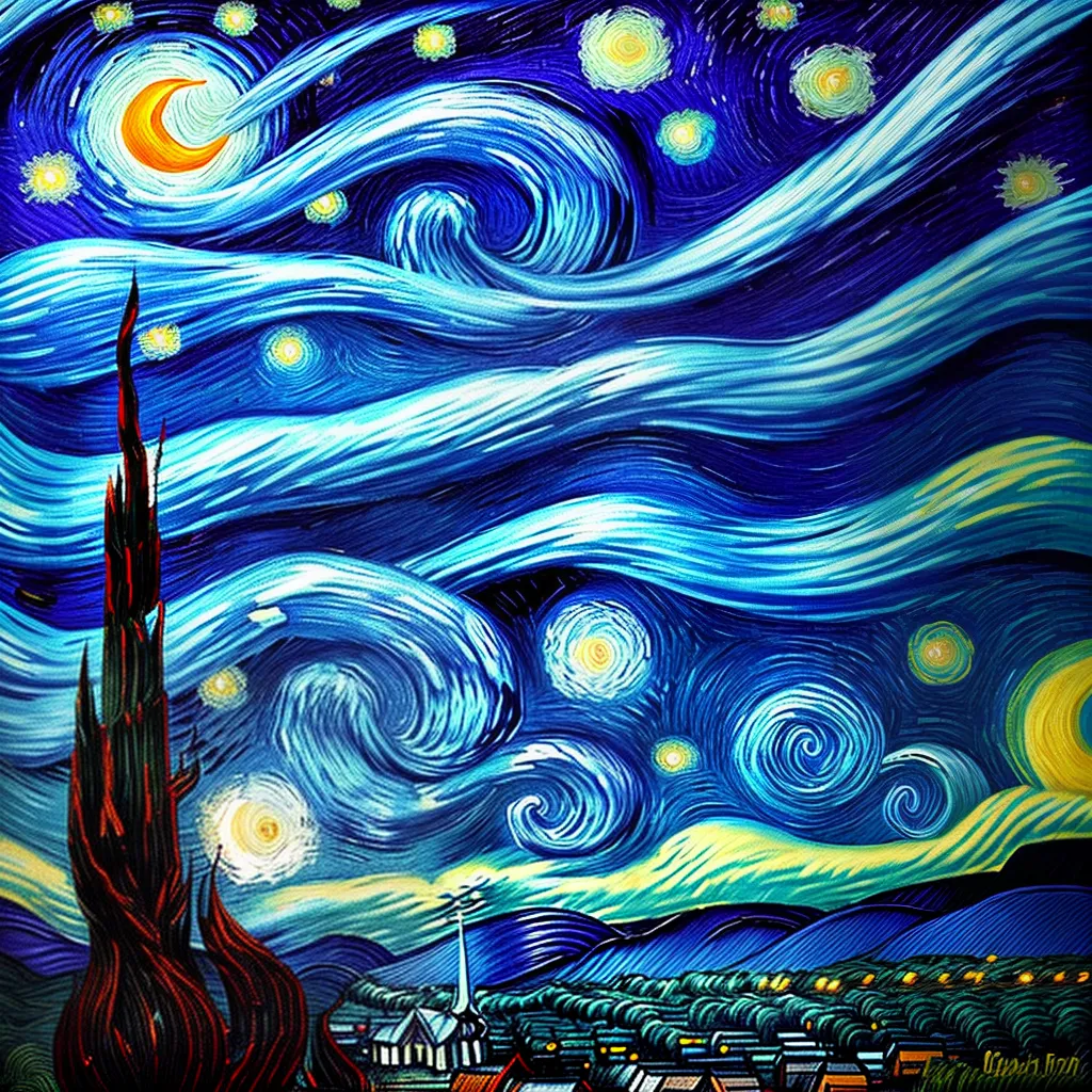 papel de parede estrelada van gogh 9 papel de parede estrelada van gogh 9