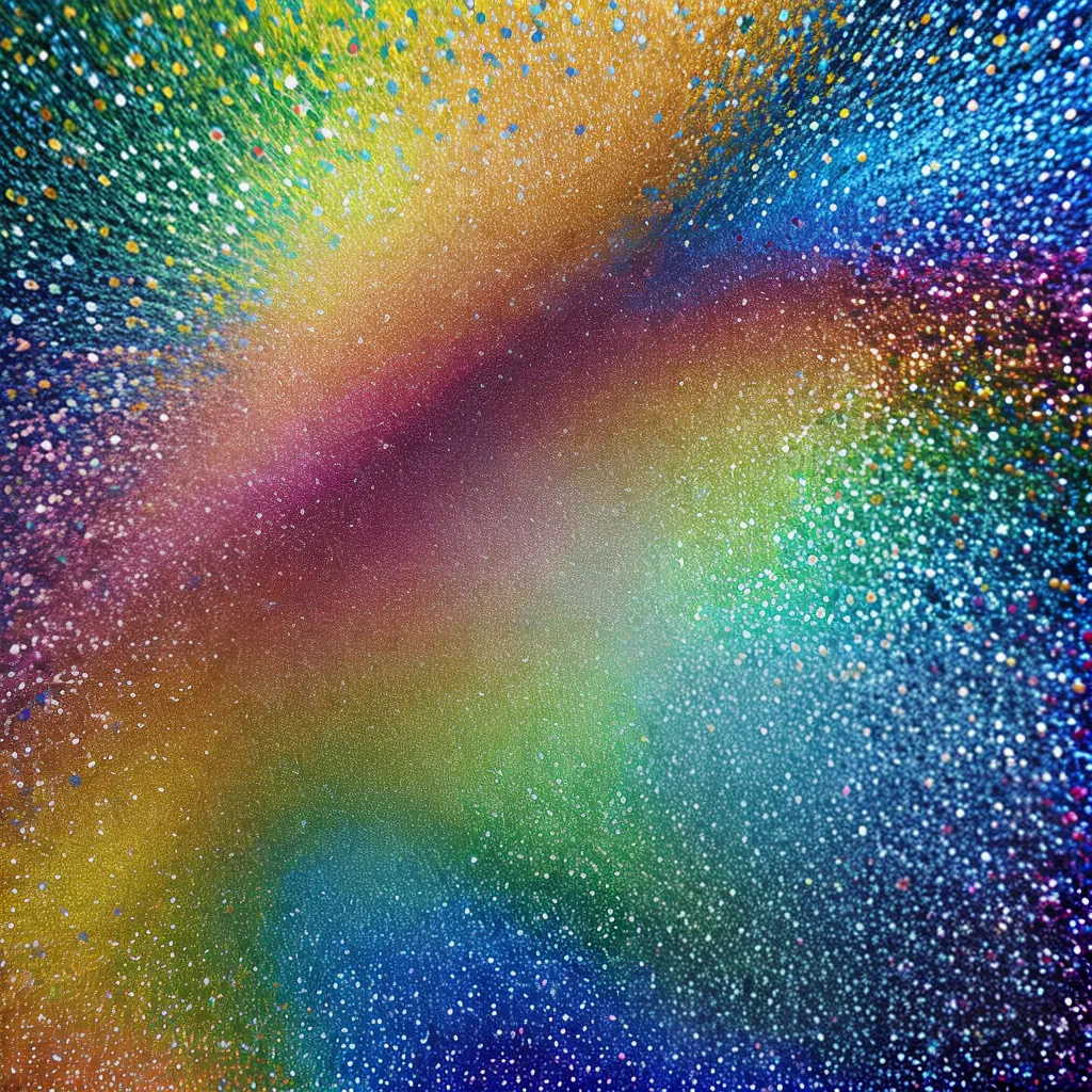 arte sequins brilho canvas