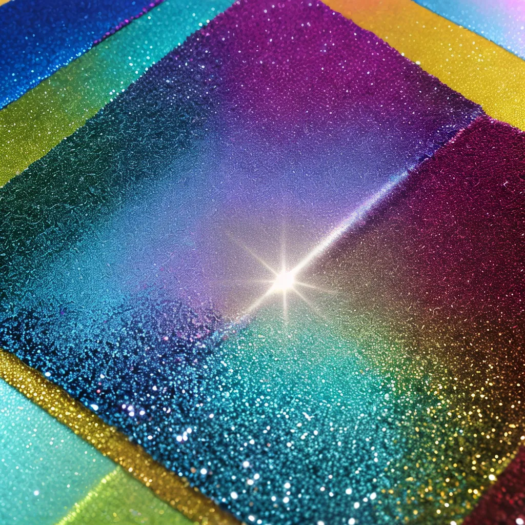 arte brilhante canvas sequins