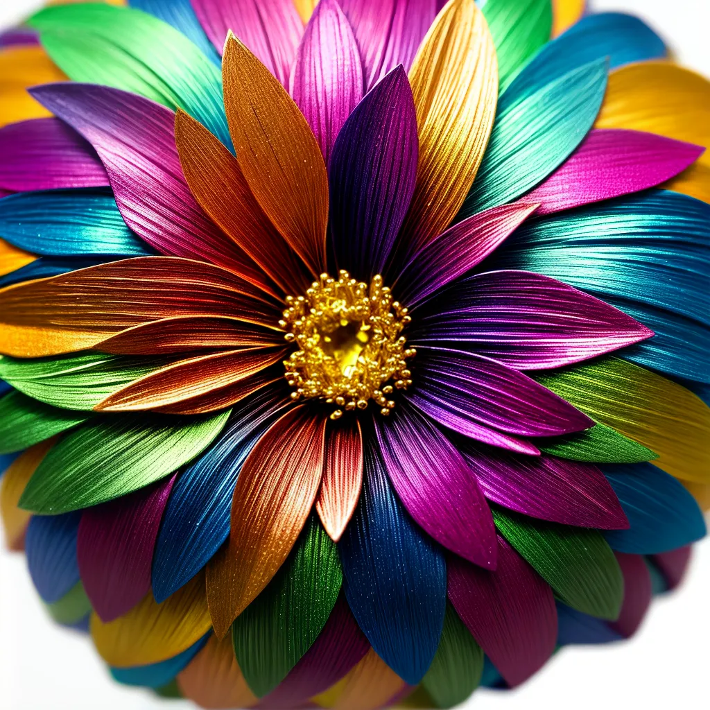 flor sequin colorida brilhante flor sequin colorida brilhante