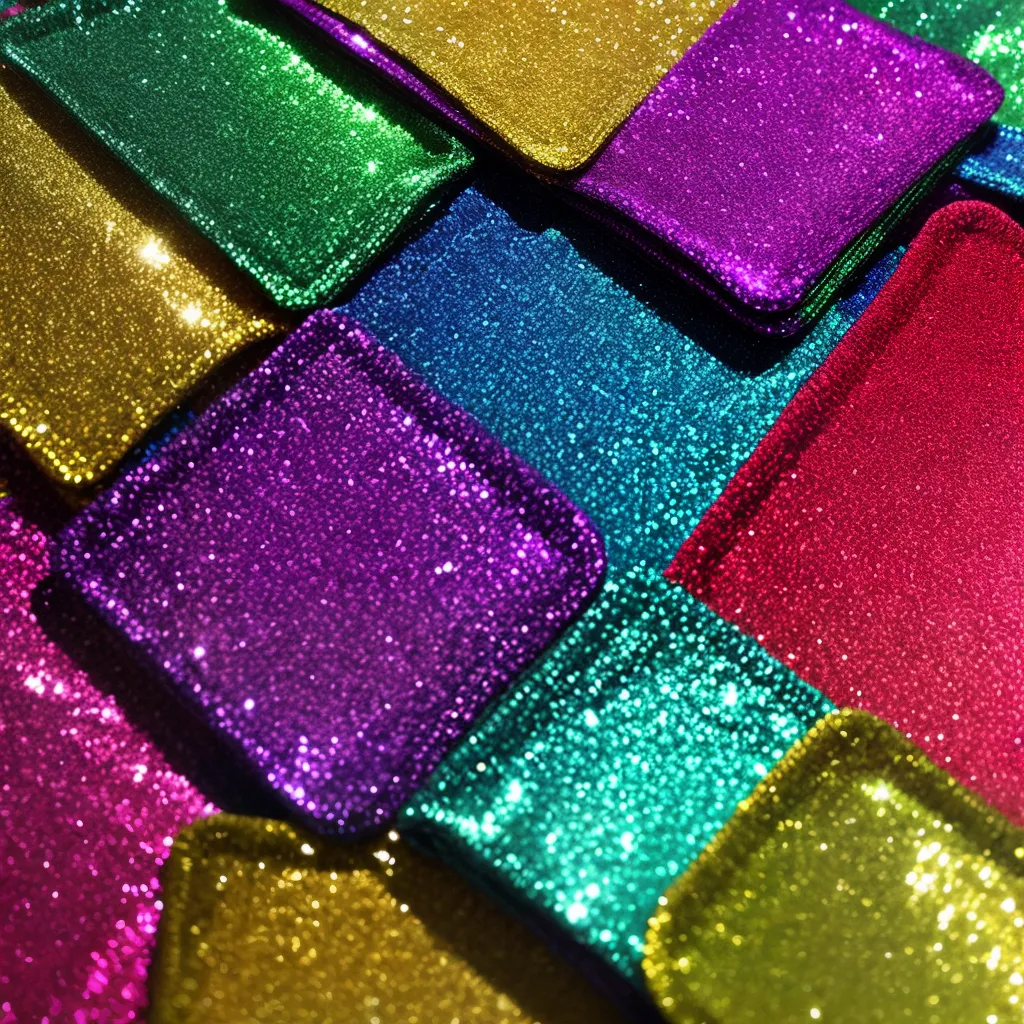 maos sequins coloridos criatividade 1