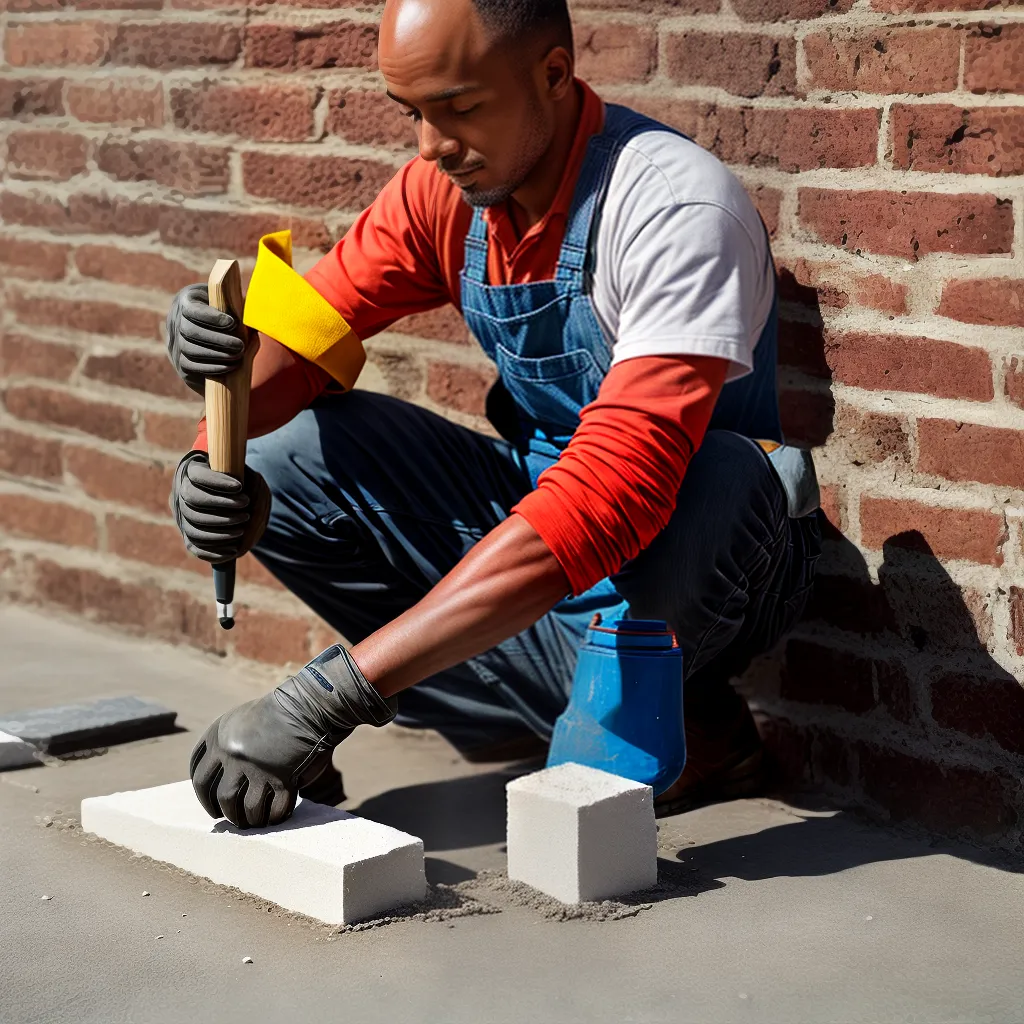 mestre alvenaria trowel tijolos construcao mestre alvenaria trowel tijolos construcao