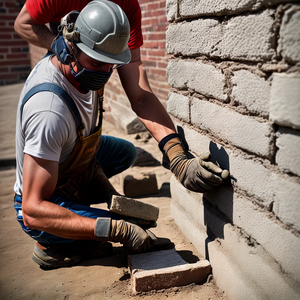 mestre obrero construcao tijolos mestre obrero construcao tijolos