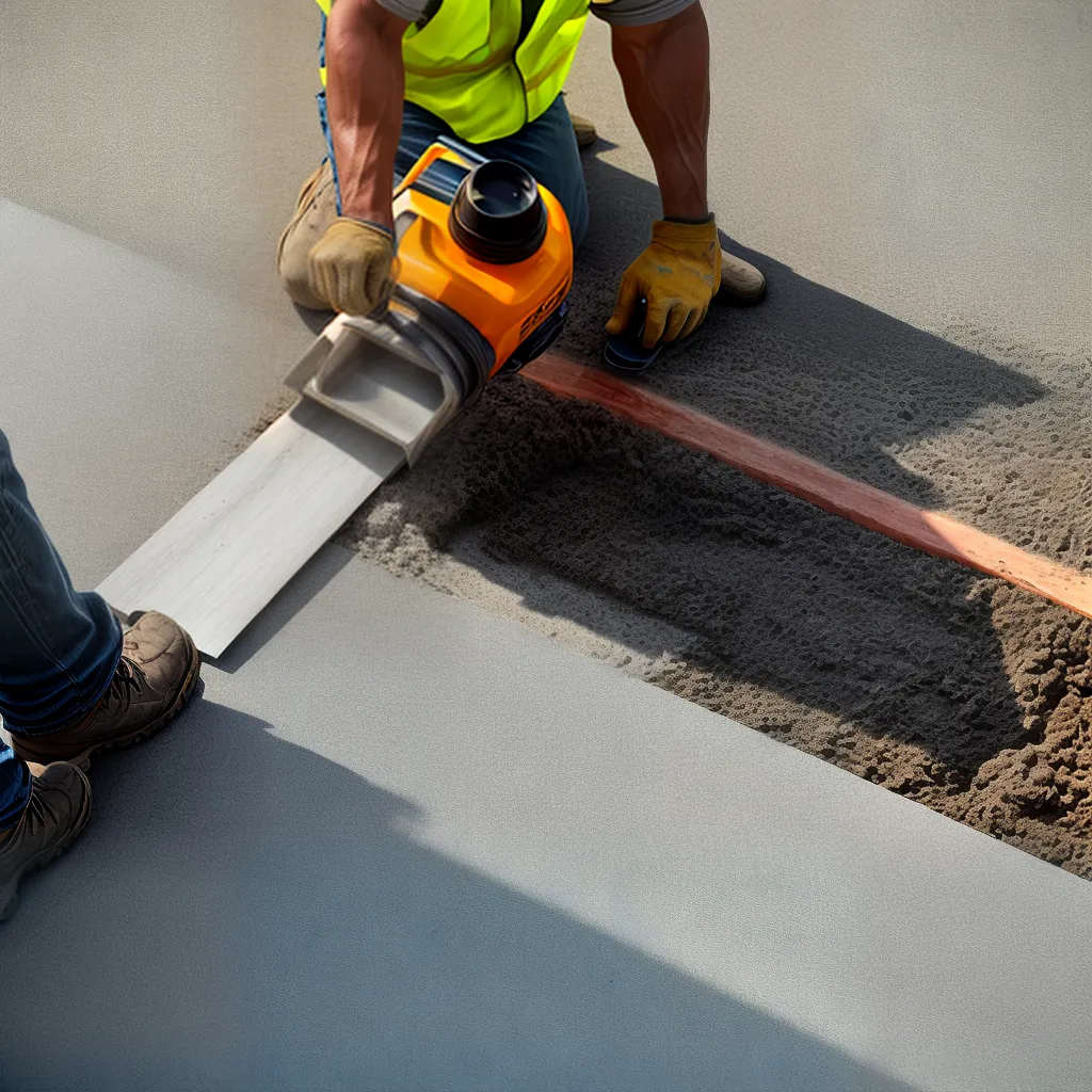 construcao trabalhador concreto trowel 1