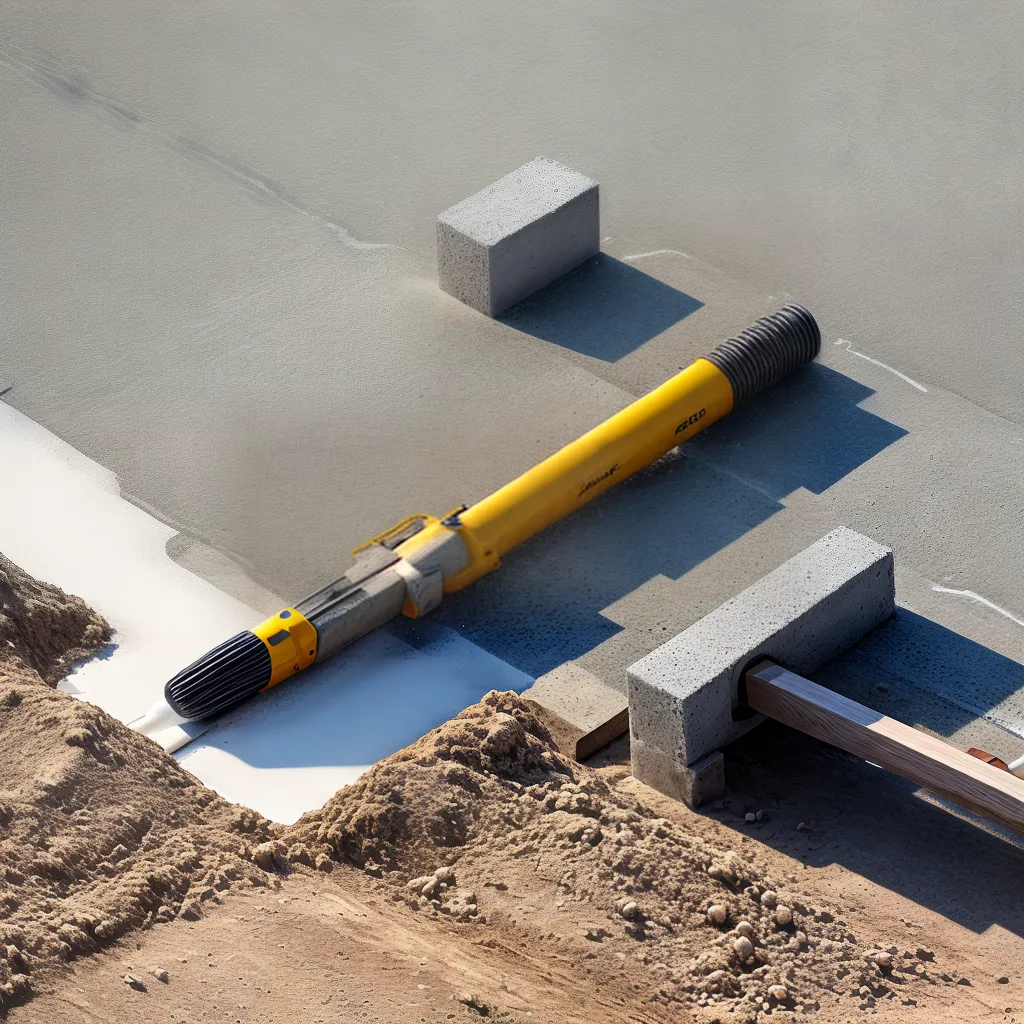 construtor concreto piso alisamento