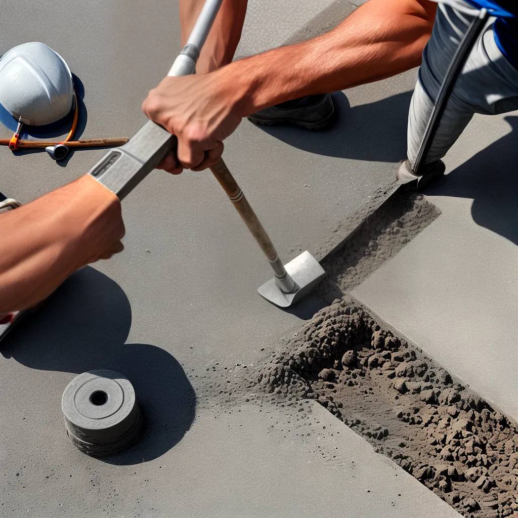 construcao trabalhador cimento contra piso 1