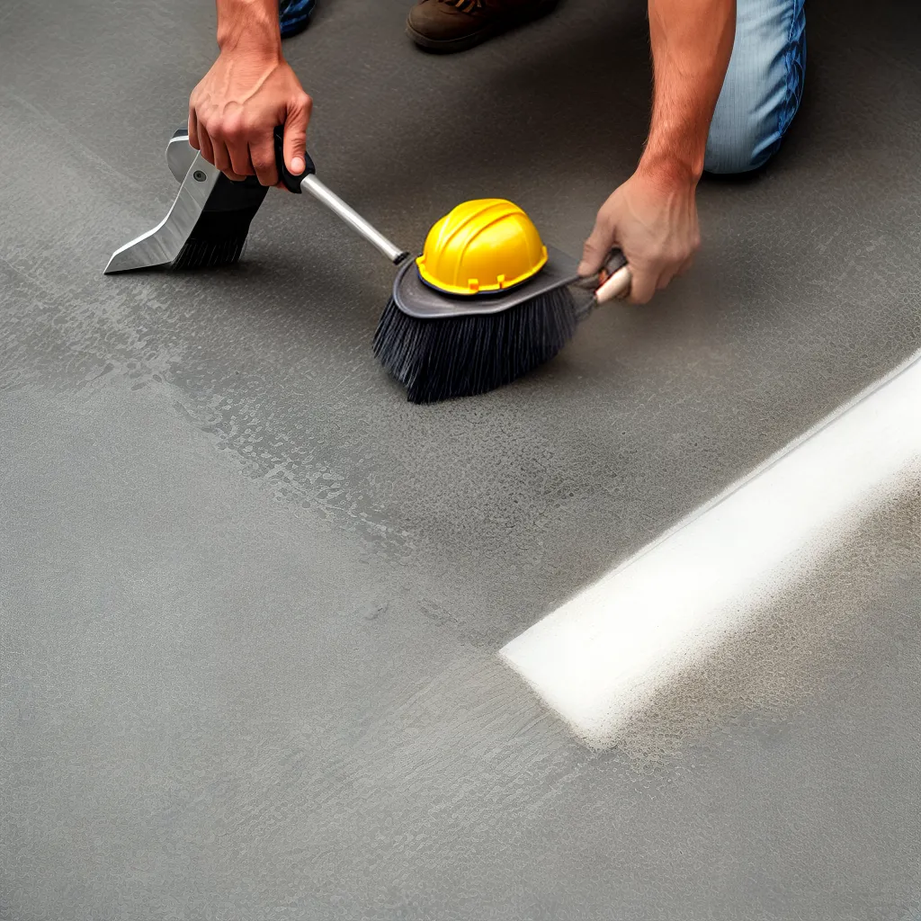 construcao trabalhador concreto piso