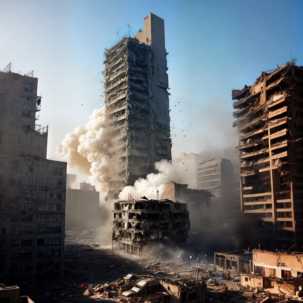 demolicao impacto predio ruinas demolicao impacto predio ruinas