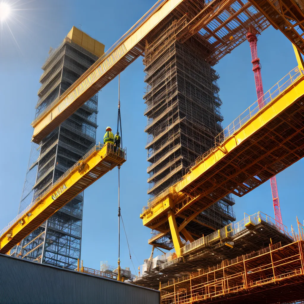 trabalhador construcao guindaste precisao trabalhador construcao guindaste precisao