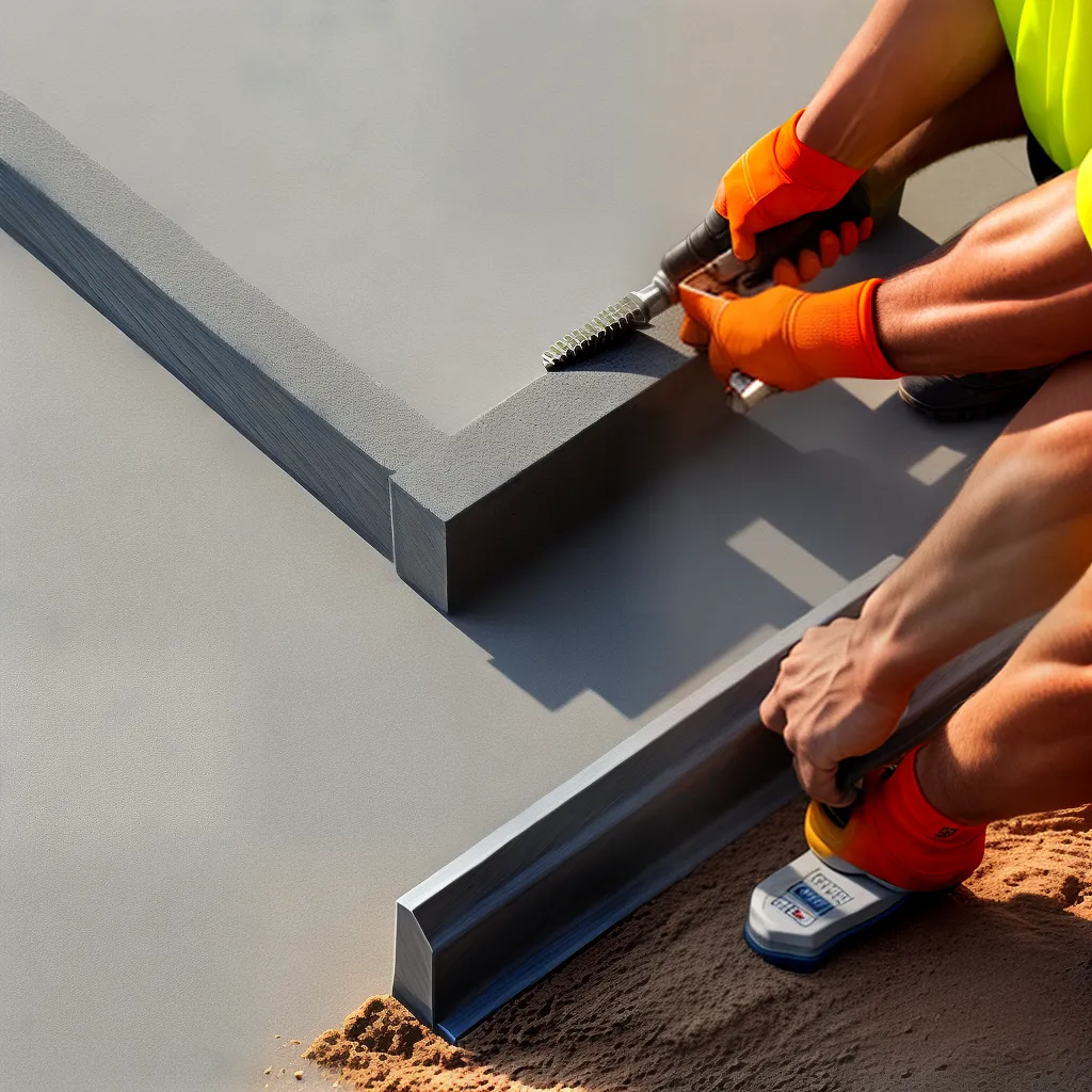 trabalhador construcao nivelamento concreto 1 trabalhador construcao nivelamento concreto 1