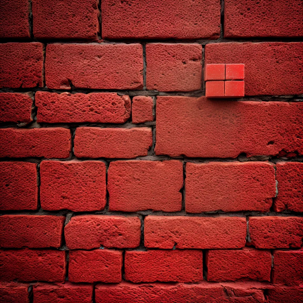 tijolo vermelho construcao fundacao