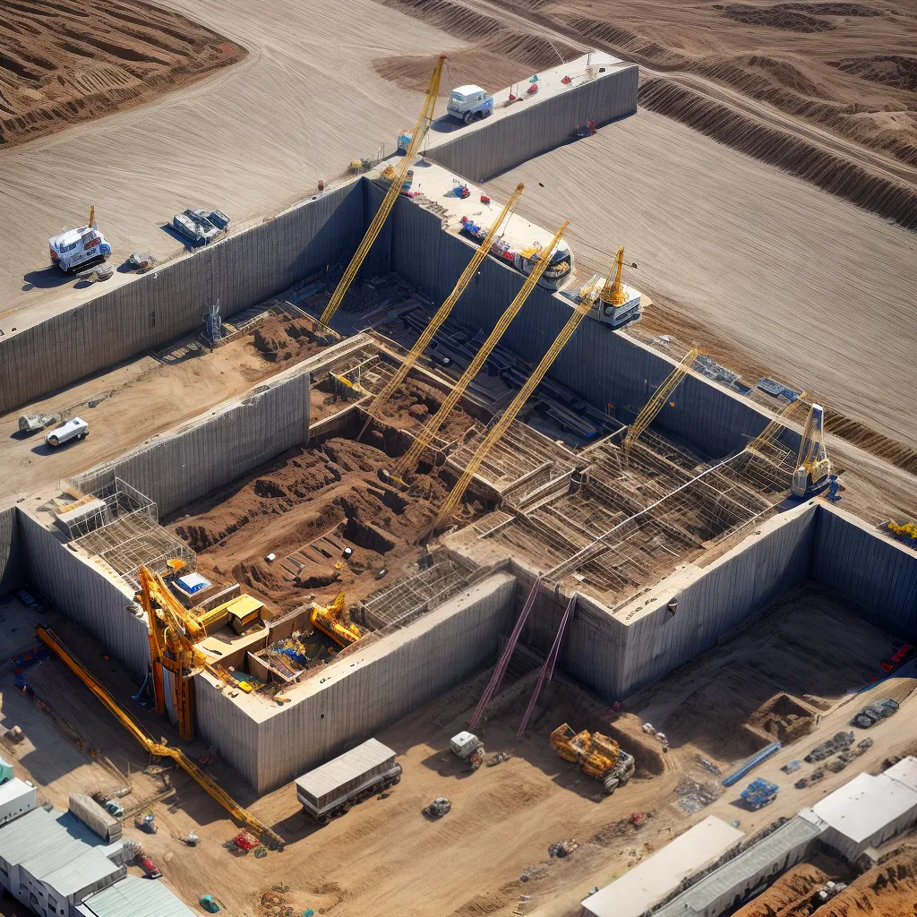 construcao base solida fundacao