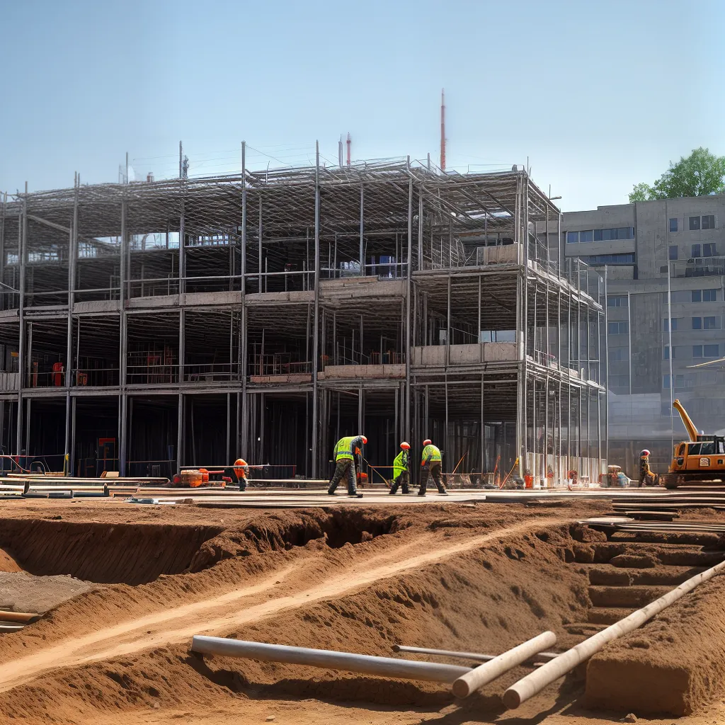 construcao fundacao concreto estabilidade