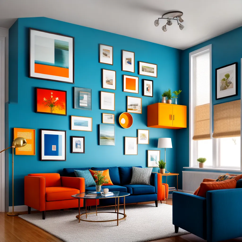 sala vibrante contraste cores 2