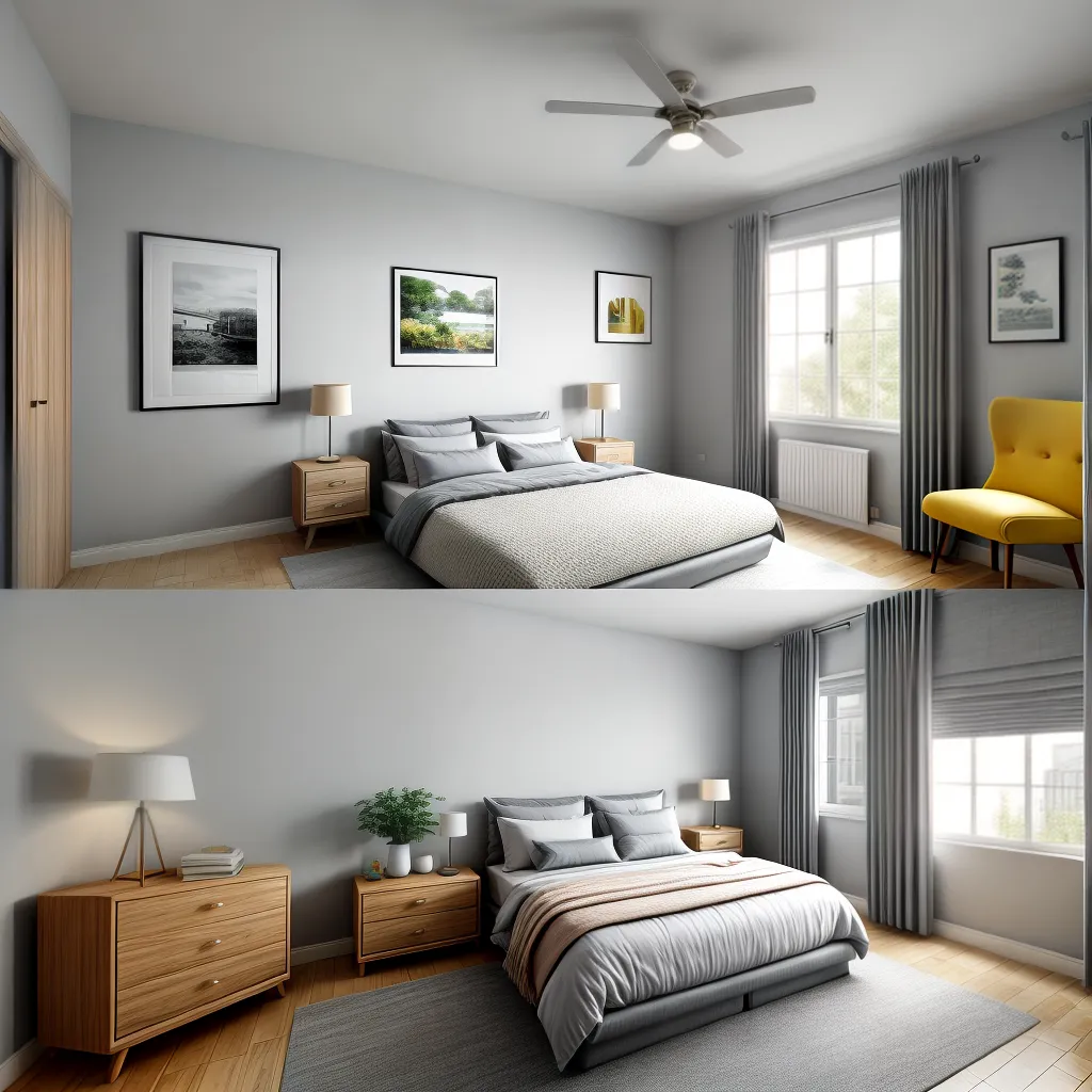 quarto acocho neutro paleta cores