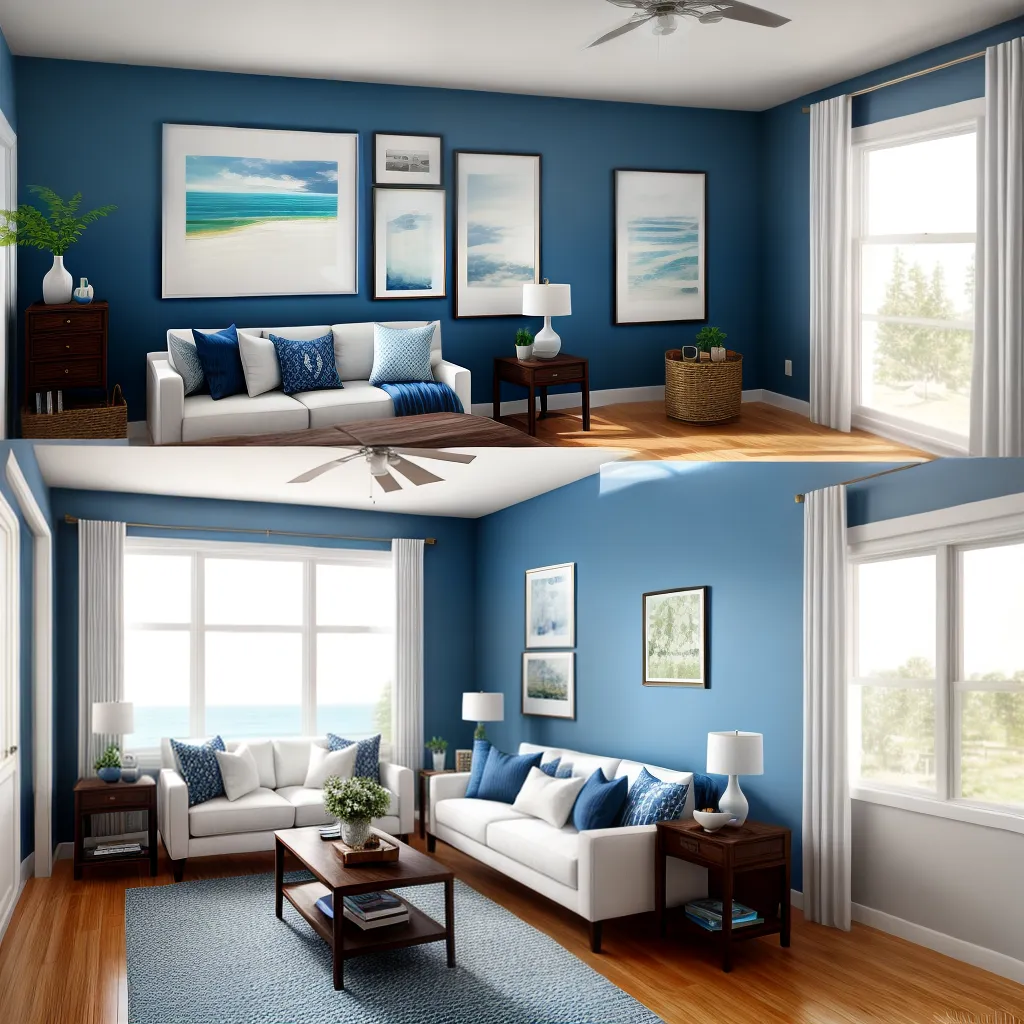 parede azul marinho arte nautica sofa parede azul marinho arte nautica sofa