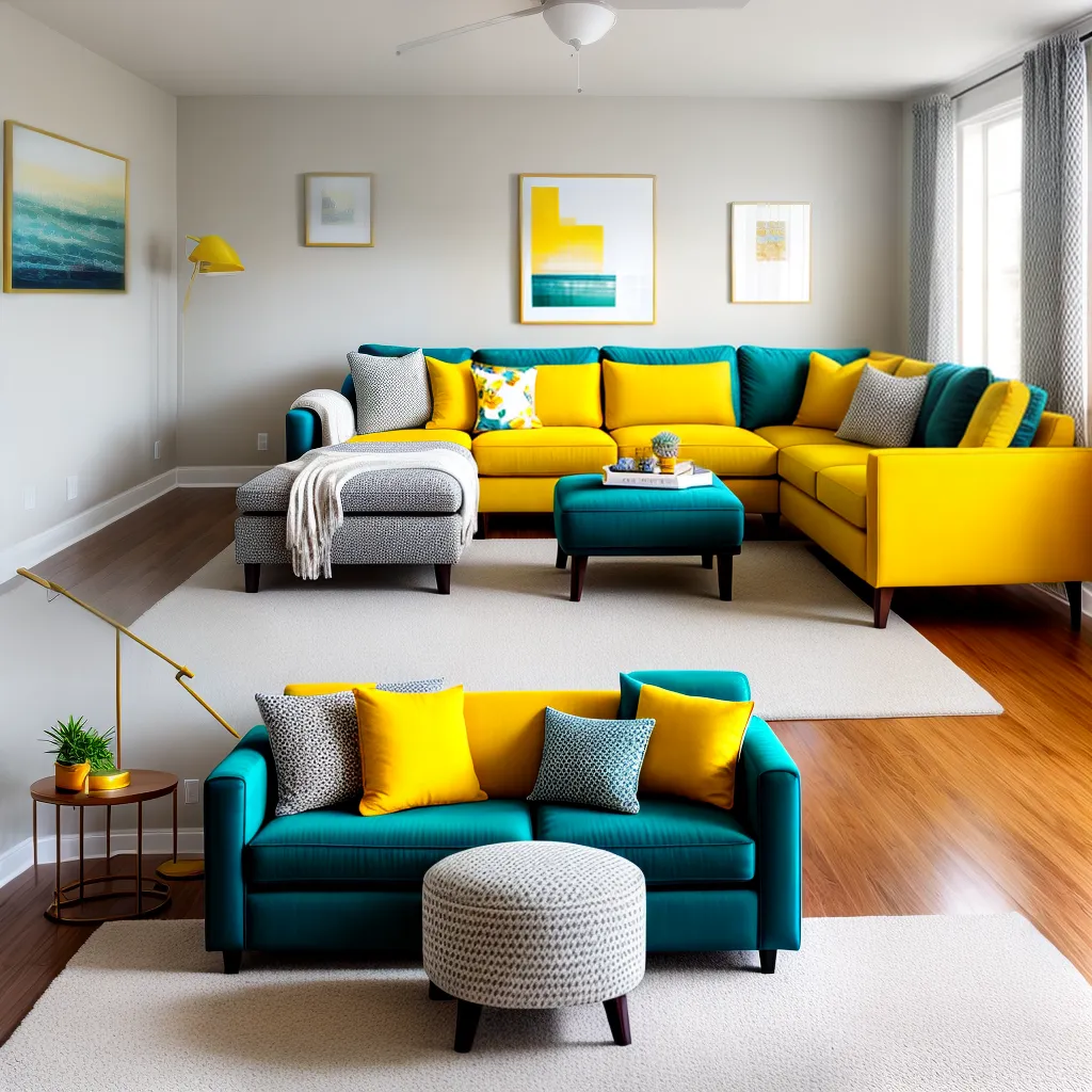 sala vibrante pops cor sofa amarelo sala vibrante pops cor sofa amarelo