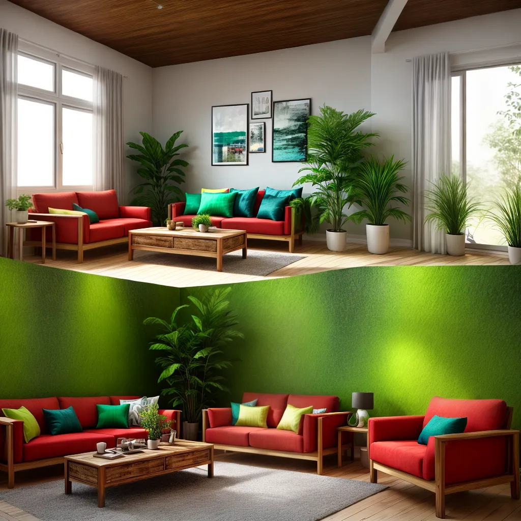 sala ecologica decorada natureza serena sala ecologica decorada natureza serena