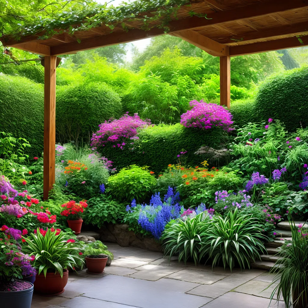 jardim interno colorido folhagem natureza jardim interno colorido folhagem natureza
