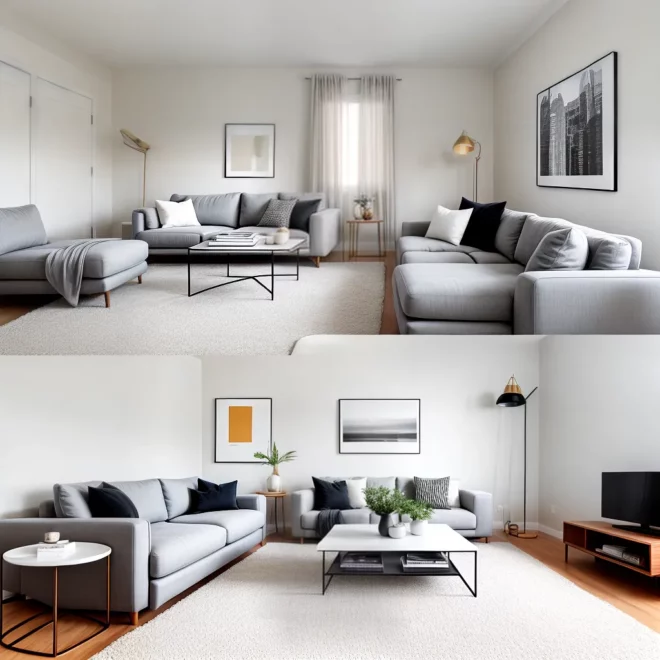 sala minimalista neutra sofa branco sala minimalista neutra sofa branco