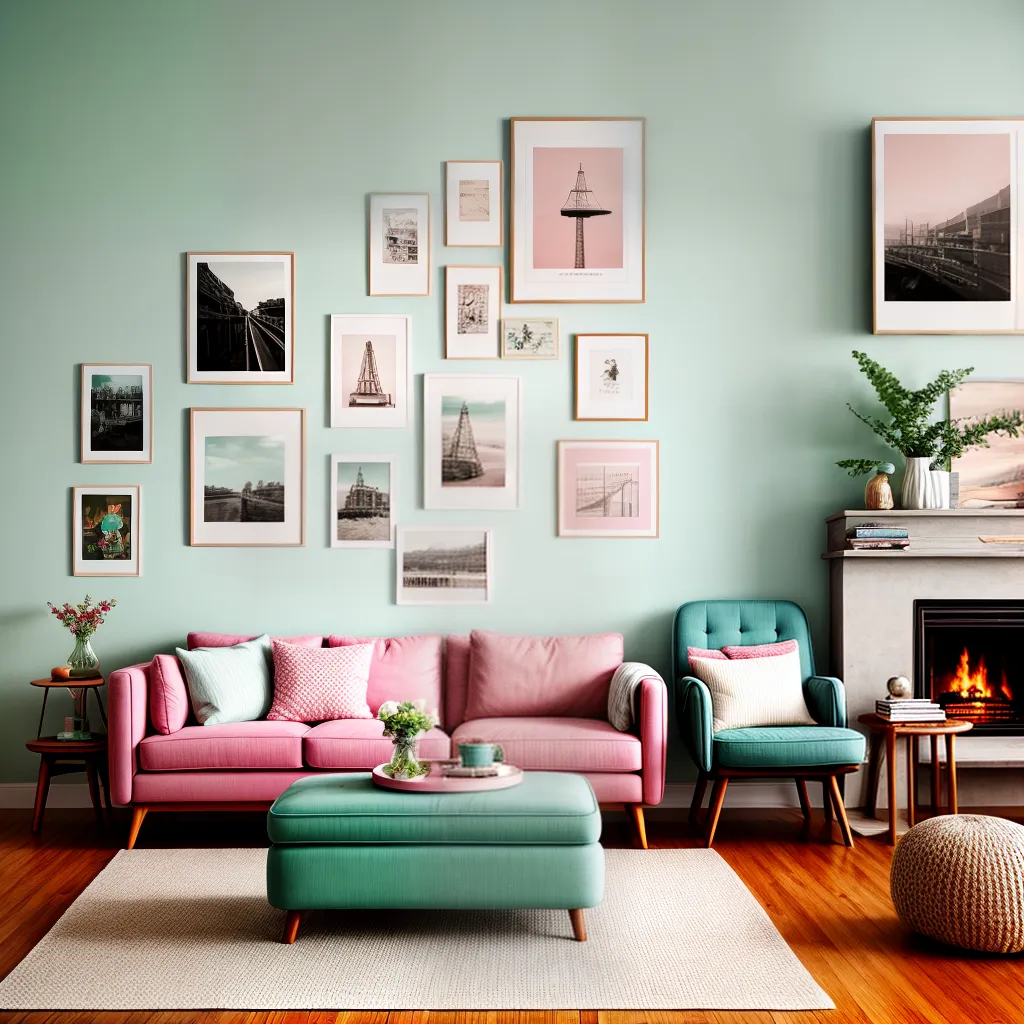 sala vintage pastel poltrona discos sala vintage pastel poltrona discos