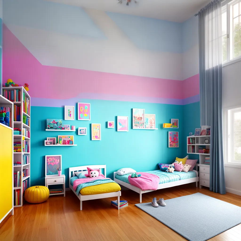quarto infantil colorido alegre brinquedos 1 quarto infantil colorido alegre brinquedos 1