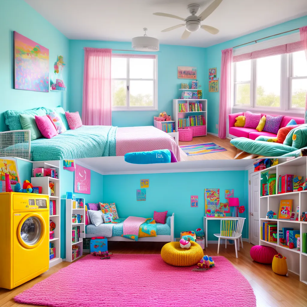 sala brincar colorida divertida infantil sala brincar colorida divertida infantil