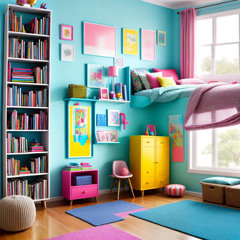 quarto ludico decoracao colorida