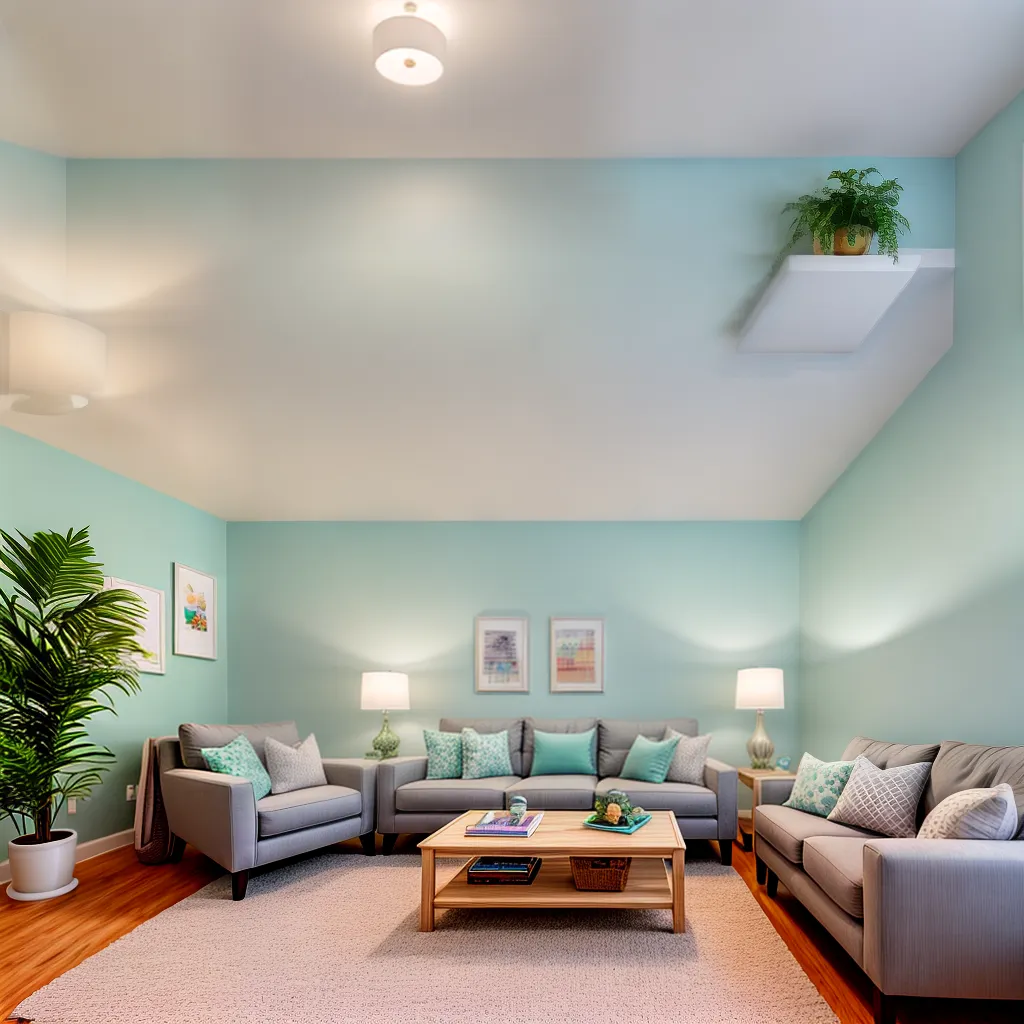 sala estar cores pastel conforto 2