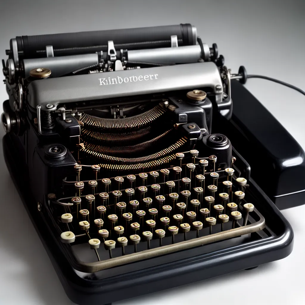 maquina escrever vintage preto branco maquina escrever vintage preto branco