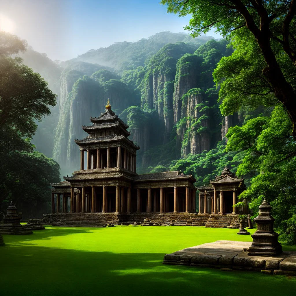 templo antigo natureza misterio