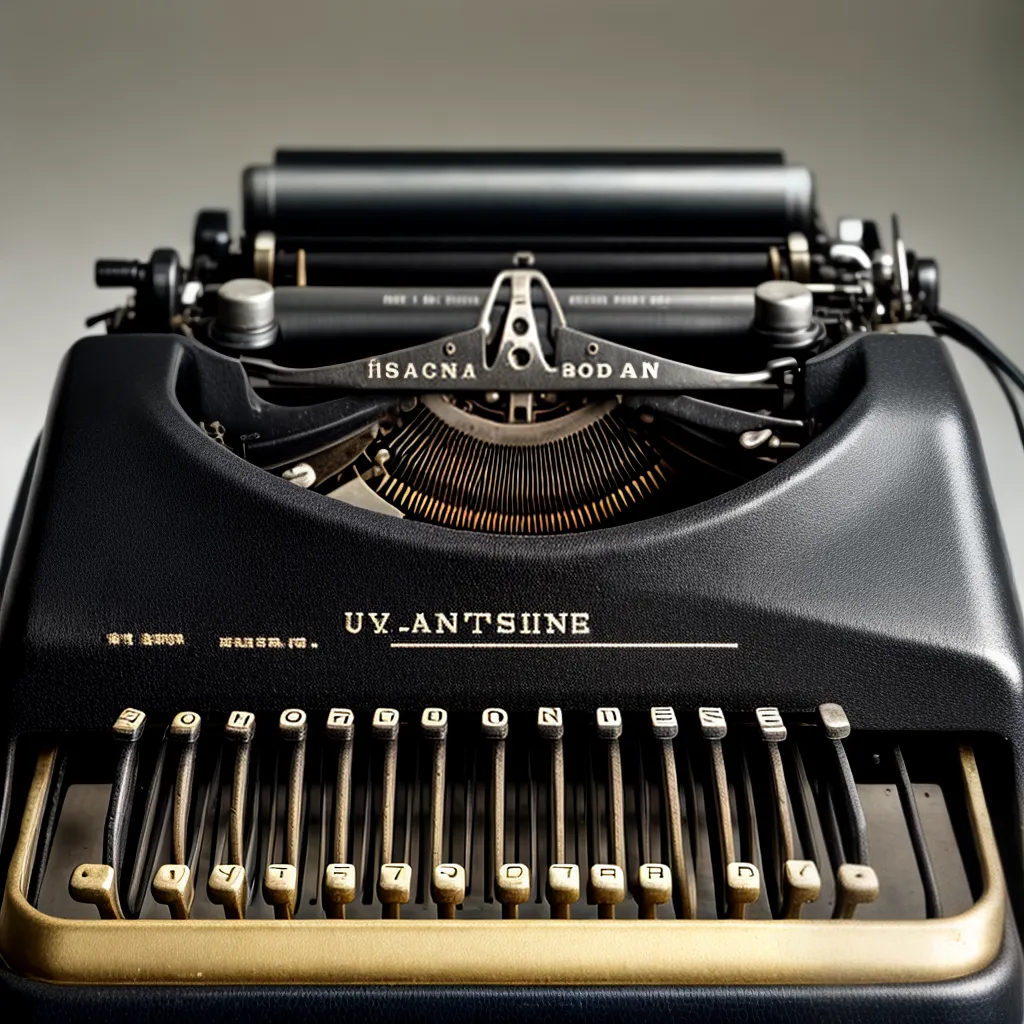 maquina de escrever vintage jornalismo