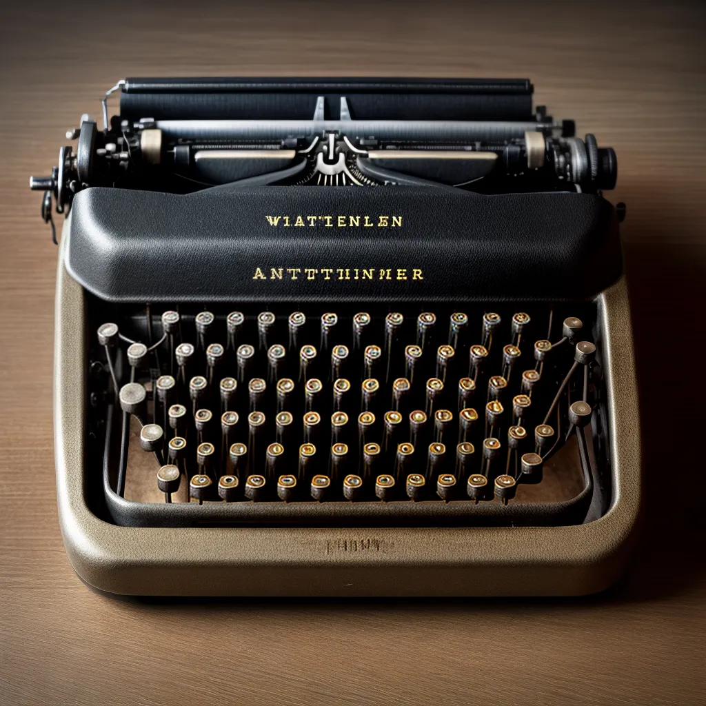maquina de escrever vintage jornalismo investigativo